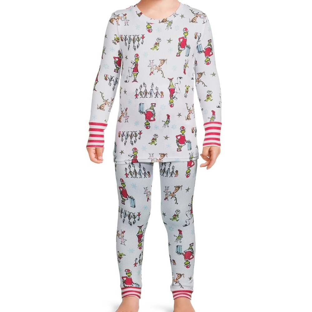 Dr. Seuss’ The Grinch Christmas toddler Festive Pajamas 2pc set